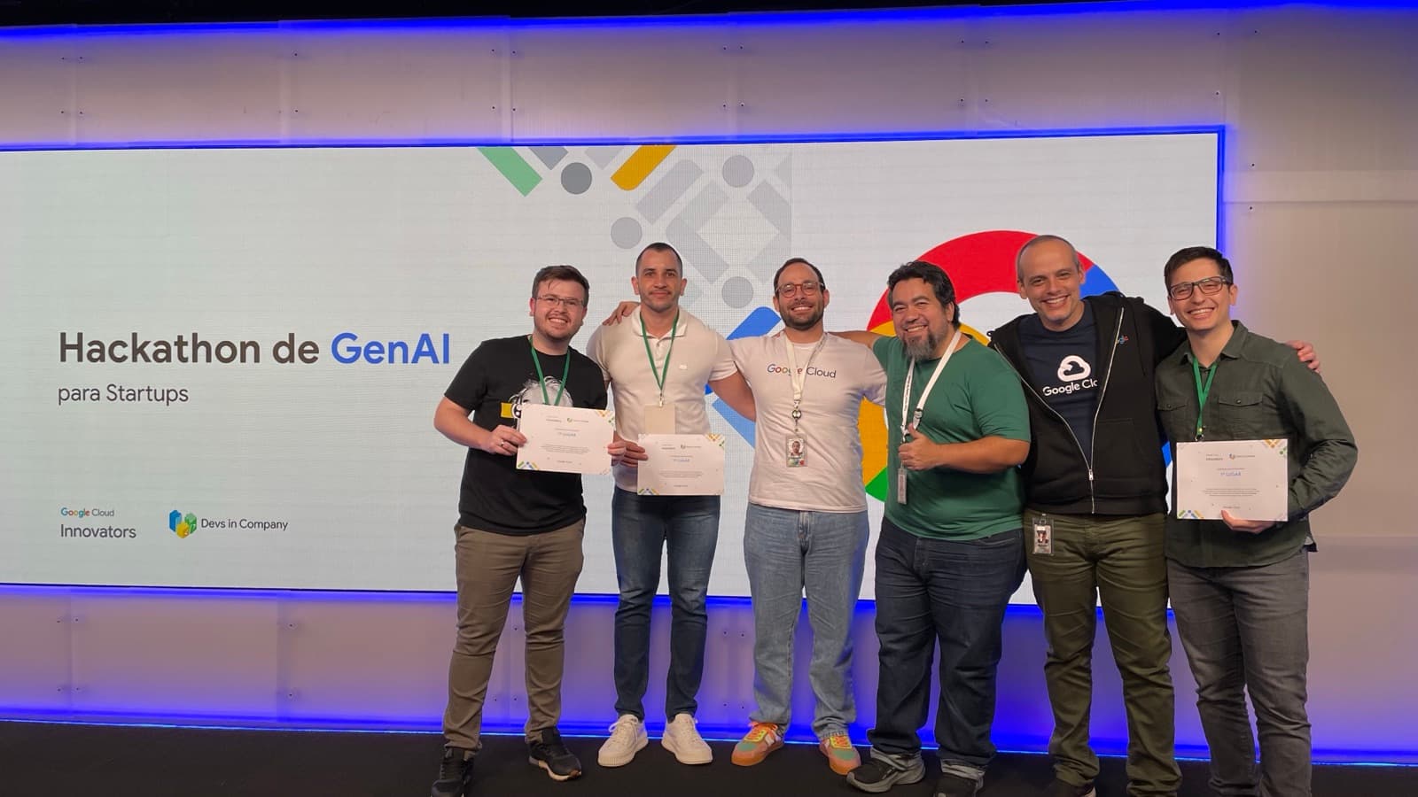 Hackathon de GenAI do Google Cloud Brasil